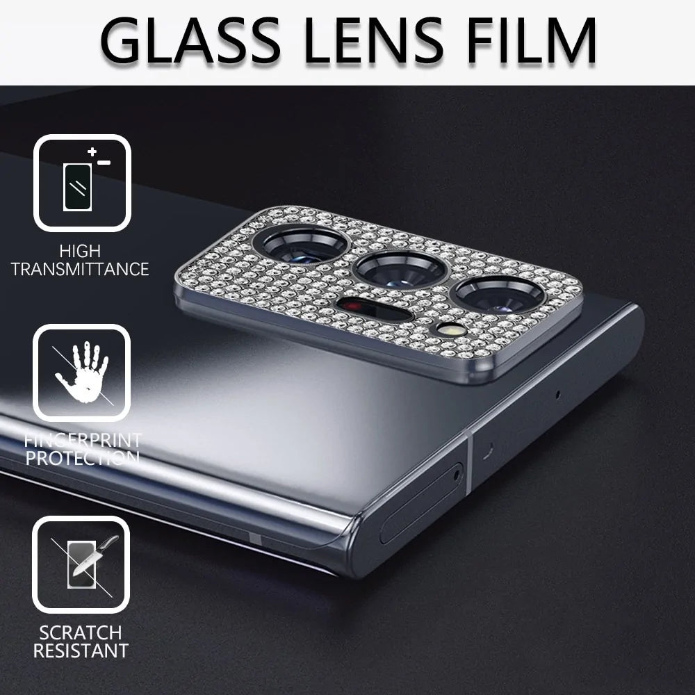 Diamond Shiny Camera Lens Protector for Samsung Galaxy S21/S20 Series