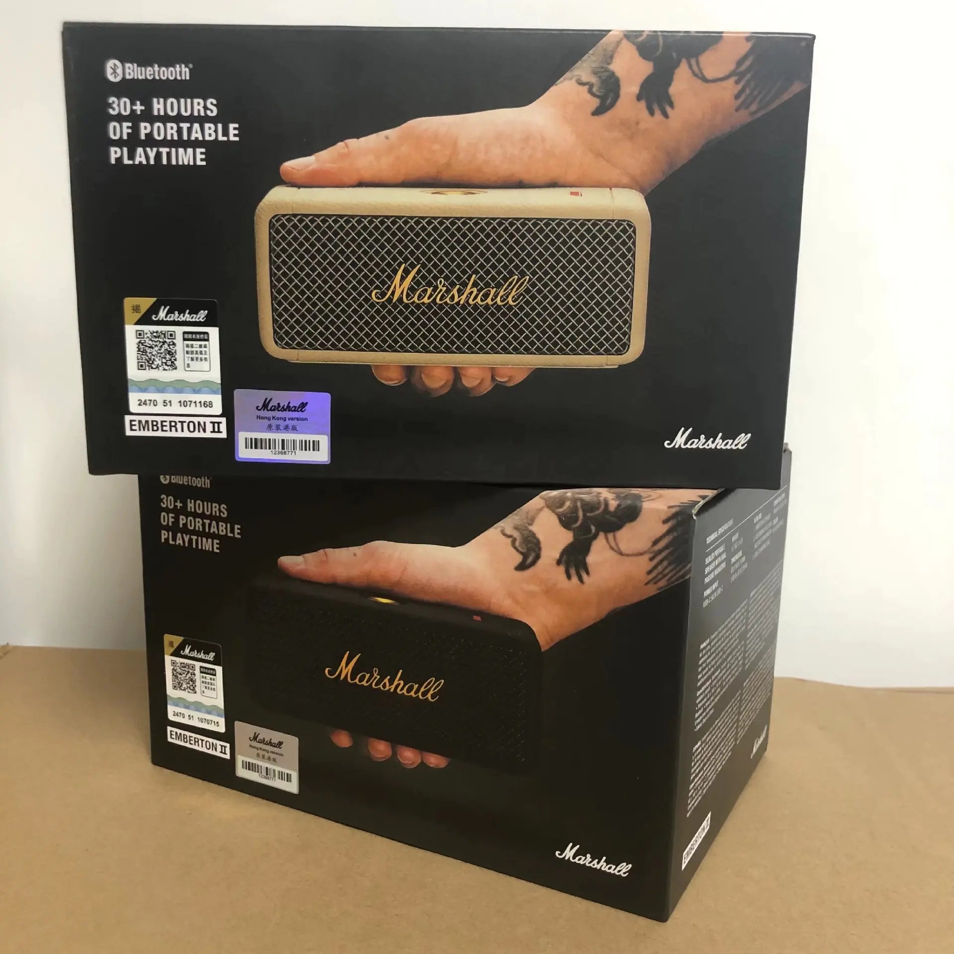 MARSHALL EMBERTON II Speaker Powerful Bass Audio